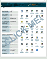 Click to see what your cPanel User Control Panel will look like.